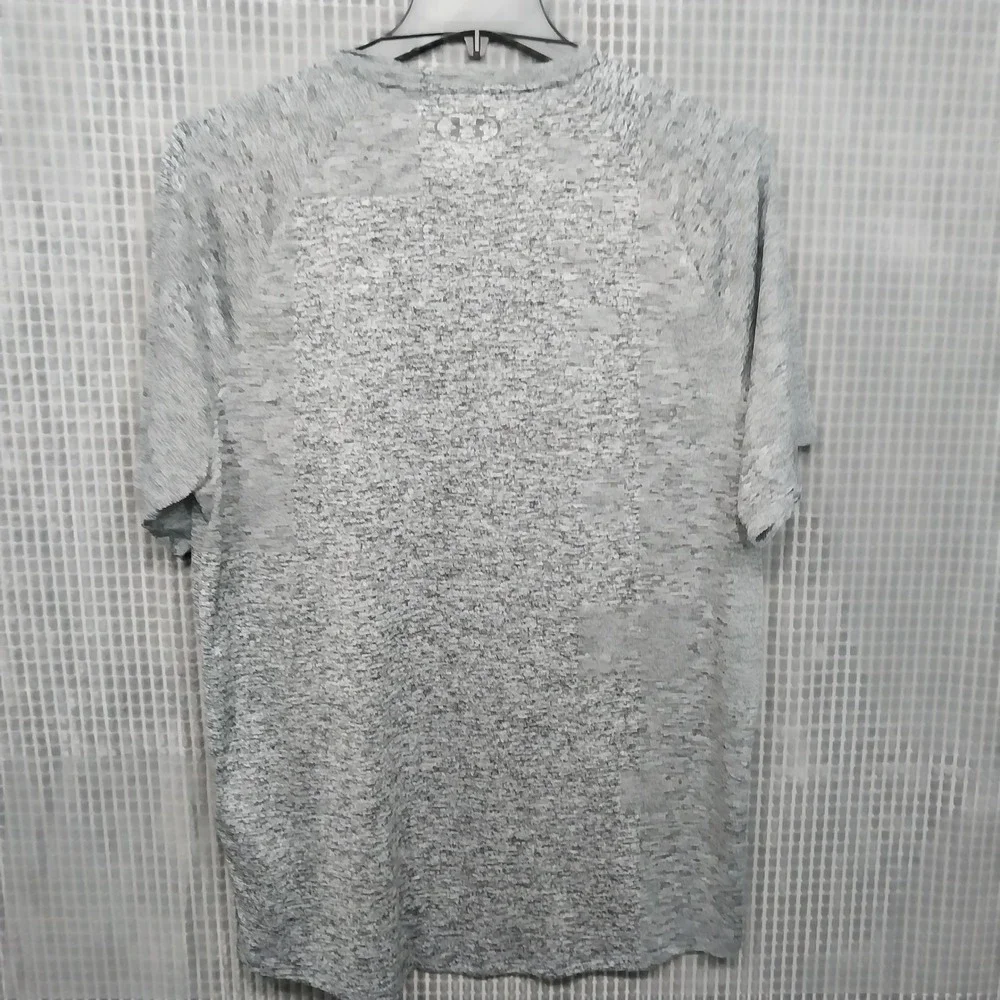 Under Armour Mens T-Shirt UA Tech HeatGear Loose Fit XL Gray 1326413-002